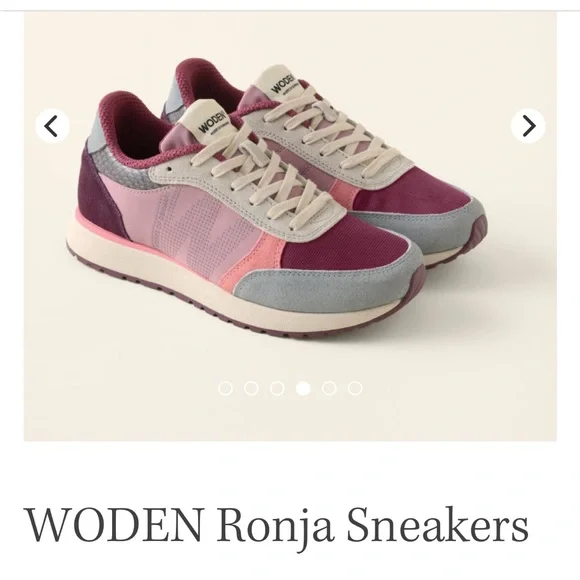 Woden Ronja Sneakers Size 8 - Picture 3 of 4